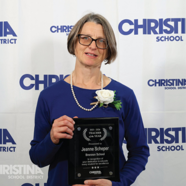 Jeanne Scheper Brennen School 2025-2026 Teacher of the Year